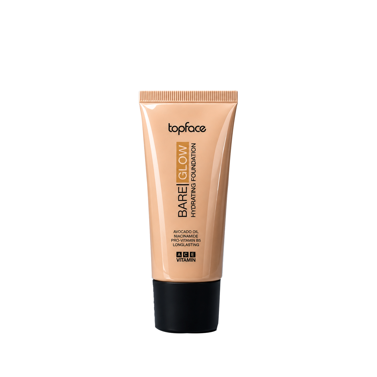 TOPFACE Bare Glow Hydrating Foundation with avocado oil for glowing skin