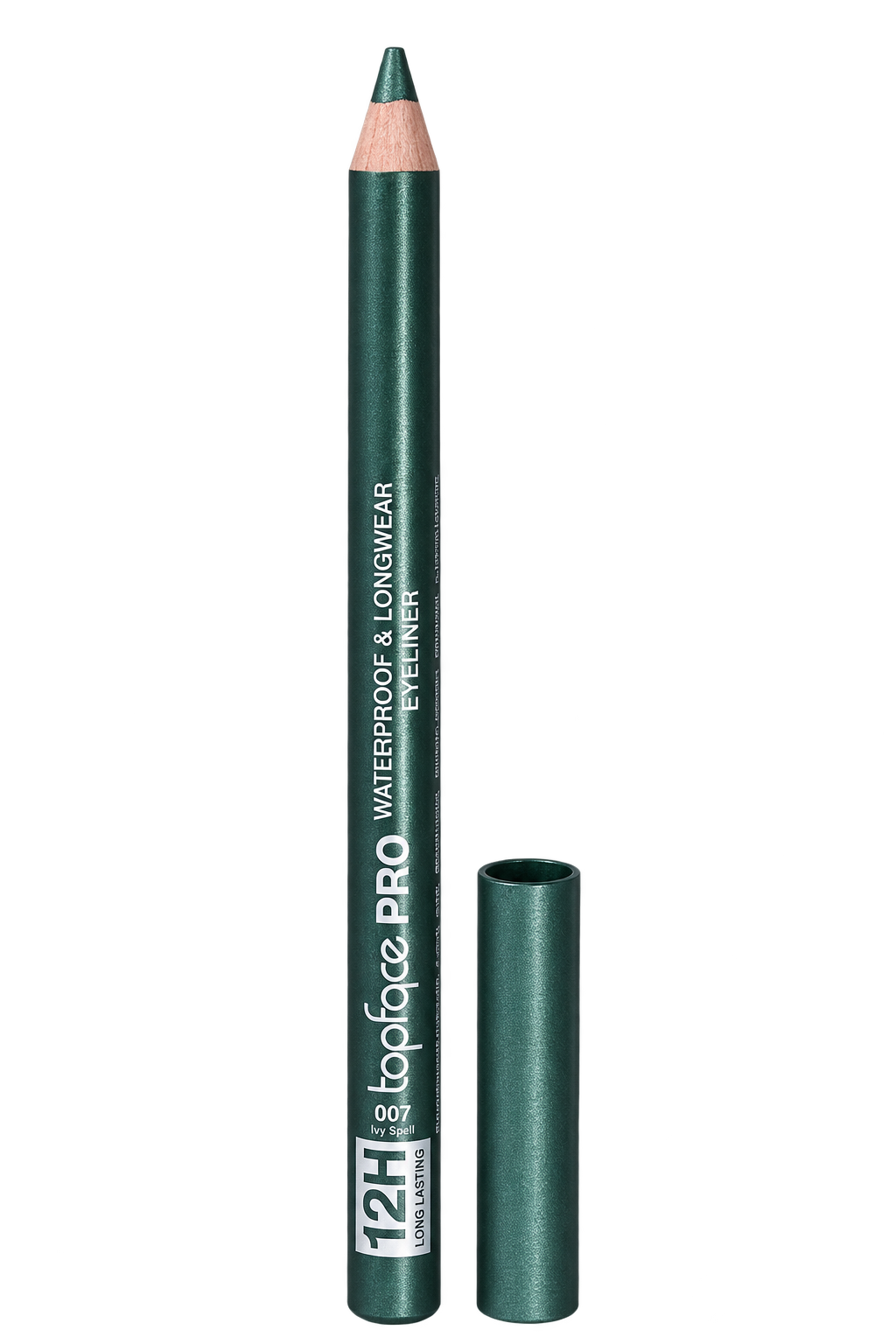 TOPFACE PRO Longwear Eyeliner colour swatches showing 10 shades